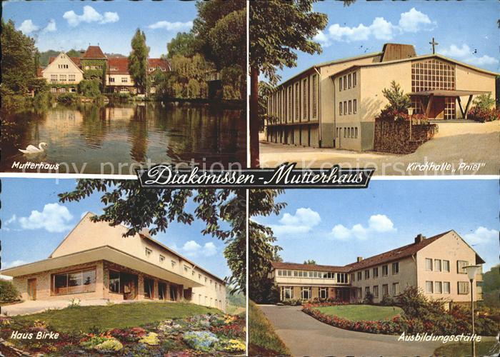 Velbert Diakonissen Mutterhaus Kirchhalle Pniel Haus Birke Ausbildungsstaette