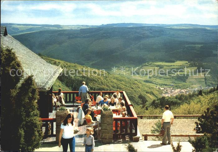 Kesseling Steinerberghaus Terrasse Eifel Naturschutzgebiet