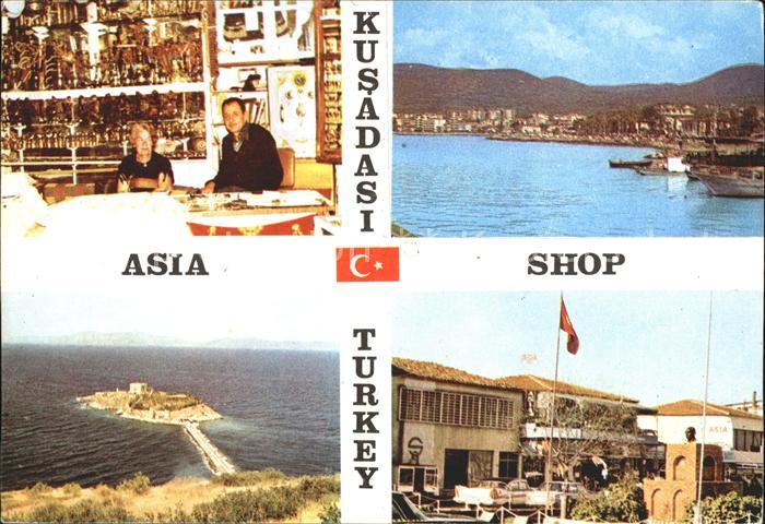Kusadasi Asia Shop Hafen Panorama