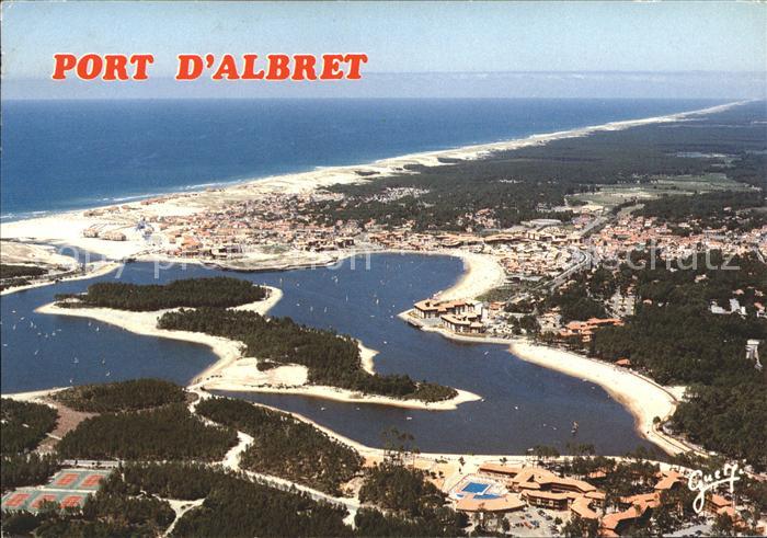 Soustons et Boucau Port d_Albret Vue aerienne