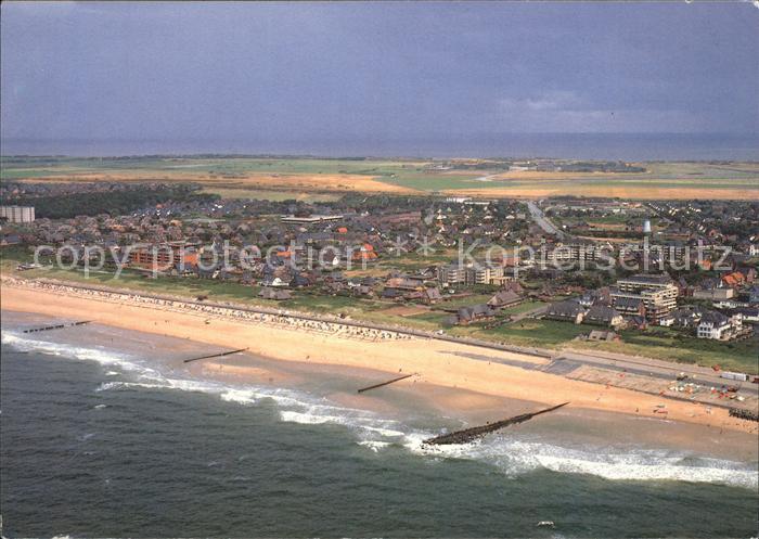 Westerland Sylt Fliegeraufnahme