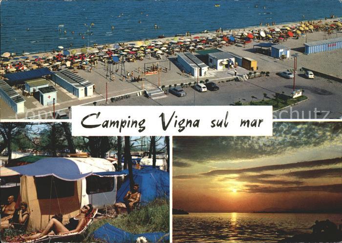 Lido di Pomposa Camping Vigna sul mar Strand Seepanorama
