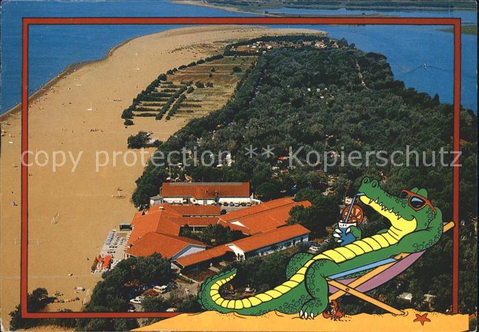 Bibione Pineda Camping Capalonga Vue aerienne