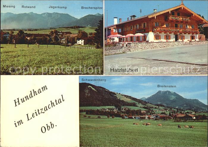 Hundham Miesbach Miesing Rotwand Jaegerkamp Brecherspitze Gaststaette Hatzlstueb