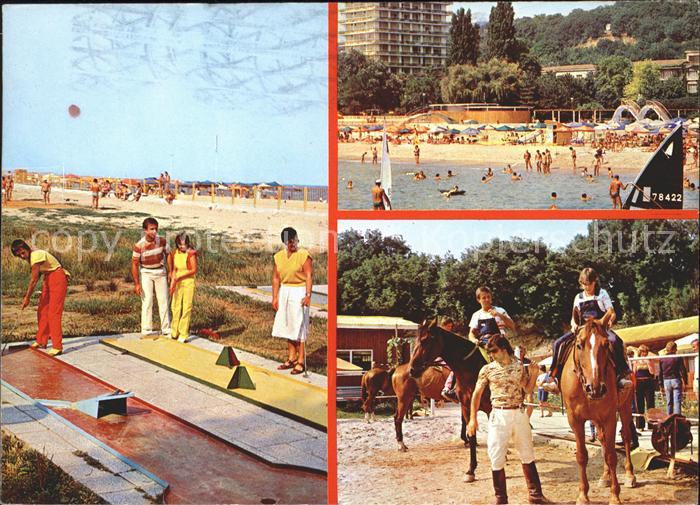 Zlatni Piassatzi Minigolf Strandpartie Reiten