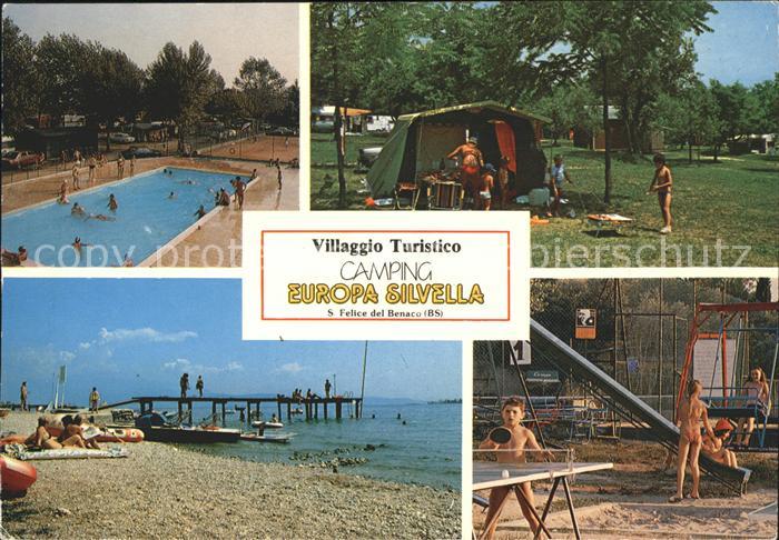 San Felice del Benaco Villagio Turistico Camping Europa Silvella Swimmingpool St