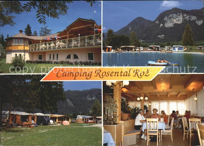 Gotschuchen Camping Rosental Roz Ausflugsrestaurant Badesee Zeltplatz