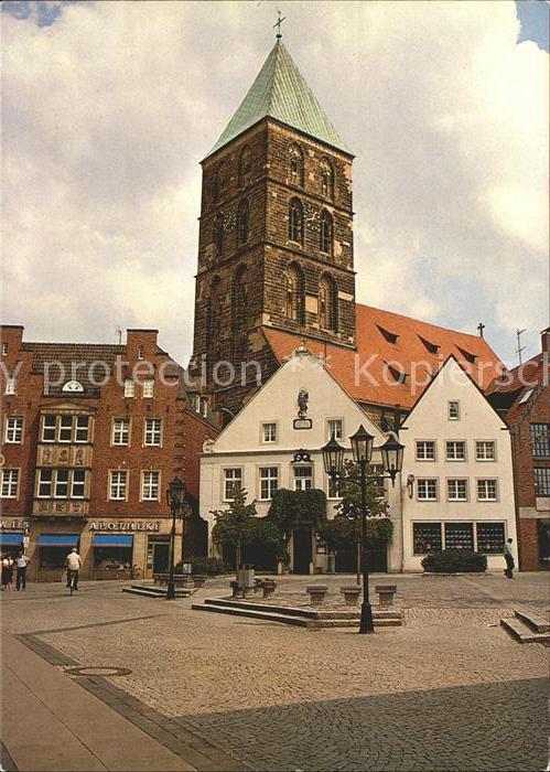 Rheine Marktplatz Kirche