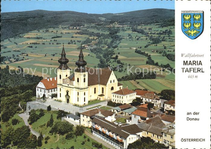 Maria Taferl Wallfahrtskirche Fliegeraufnahme