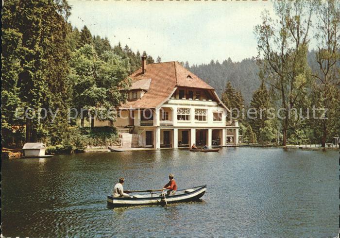 FREUDENSTADT BW Langwaldsee Bootspartie