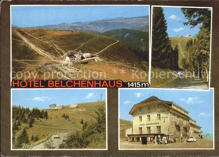 Schoenau Schwarzwald Hotel Belchenhaus Strasse Fliegeraufnahme