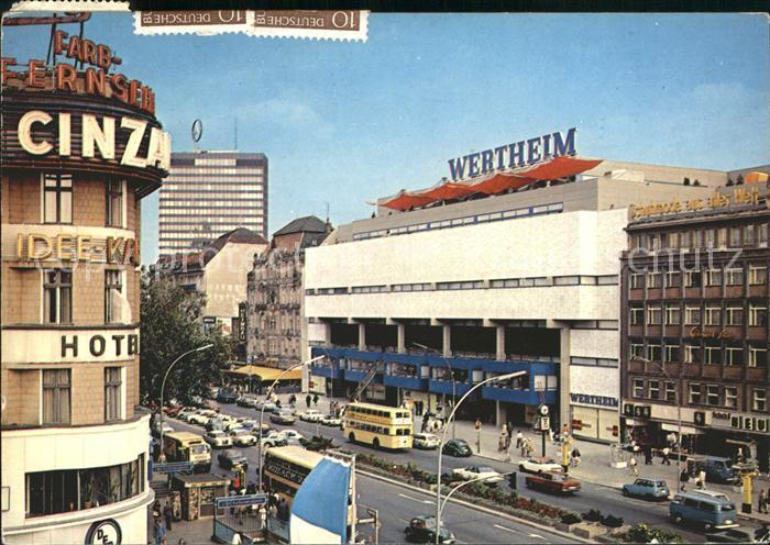 BERLIN  CITY Kurfuerstendamm Kaufhaus Wertheim