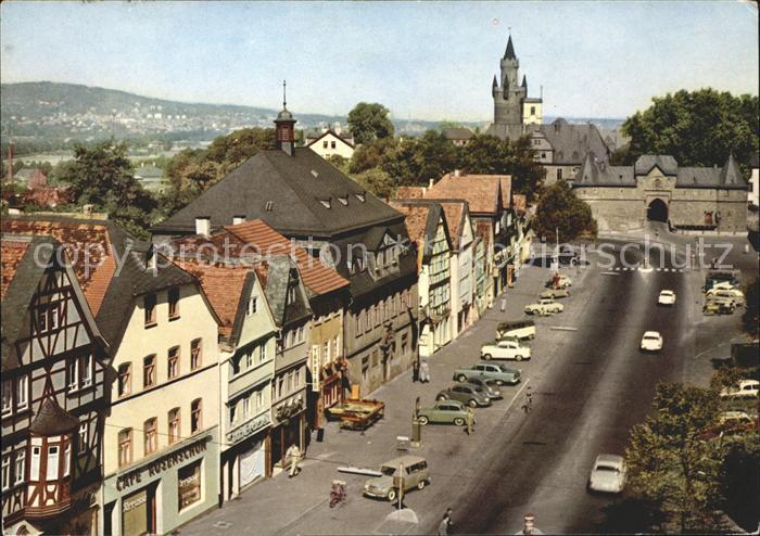 Friedberg Hessen Kaiserstrasse Stadtblick