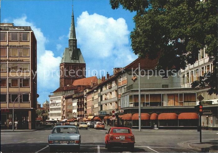 HILDESHEIM CITY Schuhstrasse Andreaskirche