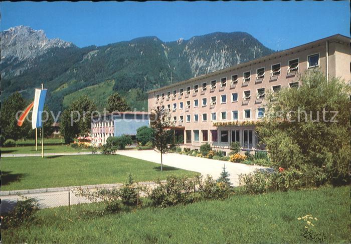 Bad Reichenhall Hotelfachschule mit Hochstaufen
