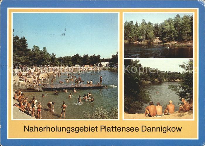 Dannigkow Naherholungsgebiet Plattensee Strandpartien