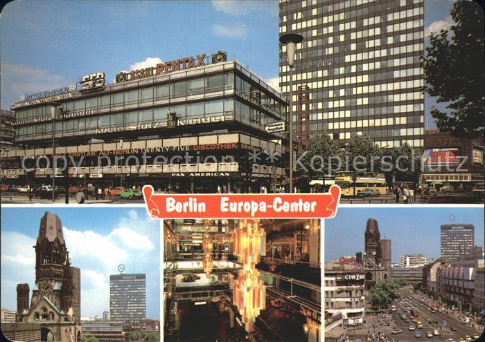 BERLIN  CITY Europa Center Teilansichten