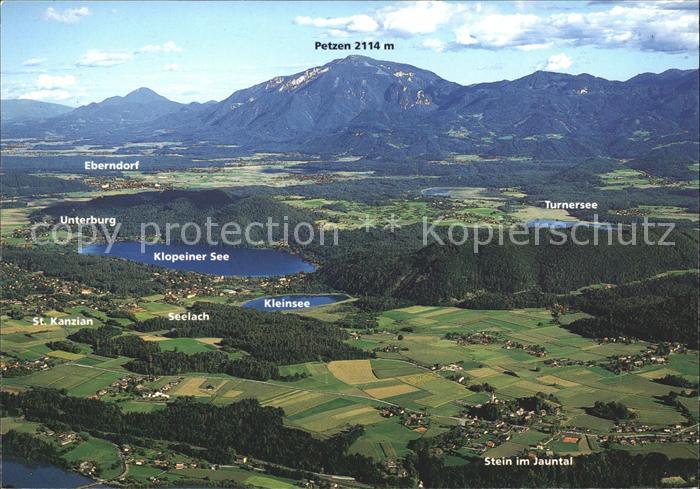 Klopeinersee  Jaunatal Eberndorf Unterburg Turnersee Stein im Jauntal Fliegerauf