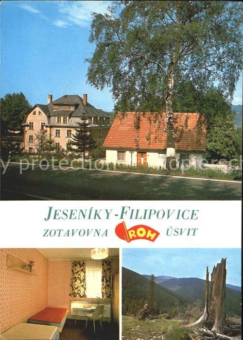 Jeseniky Gebirge Filipovice Zotavovna ROH Usvit