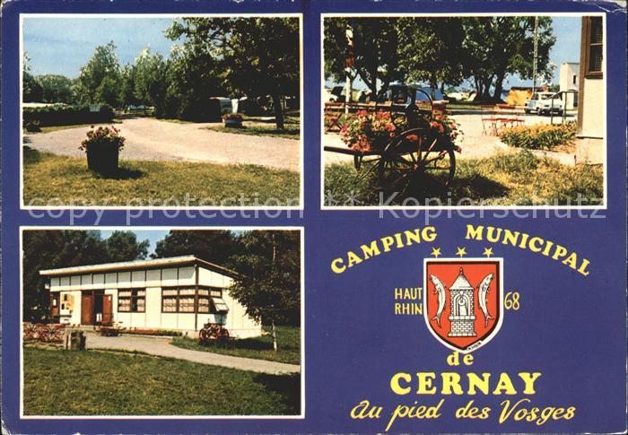 Cernay Elsass Camping Municipal Vue partielle