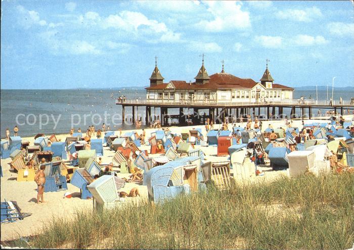 Ahlbeck Ostseebad Seebruecke Strandpartie