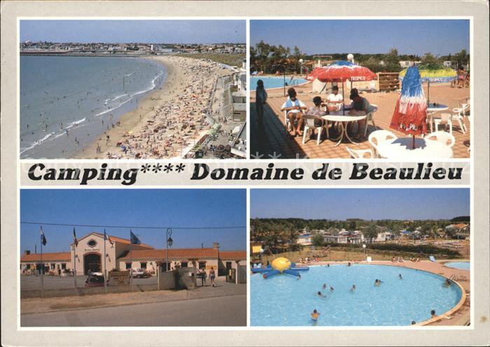 Givrand Camping Domaine de Beaulieu Strandparti