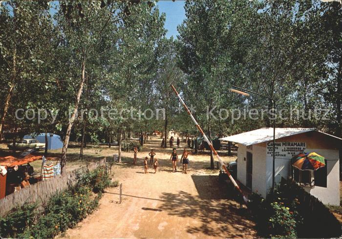 Venezia Venedig Punta Sabbioni Camping Miramare Eingang