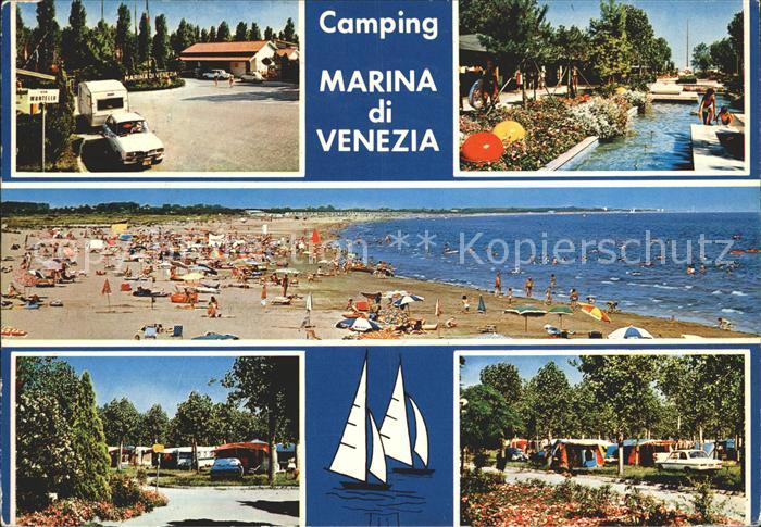 Punta Sabbioni Camping Marina di Venezia Swimmingpool Strandpartie