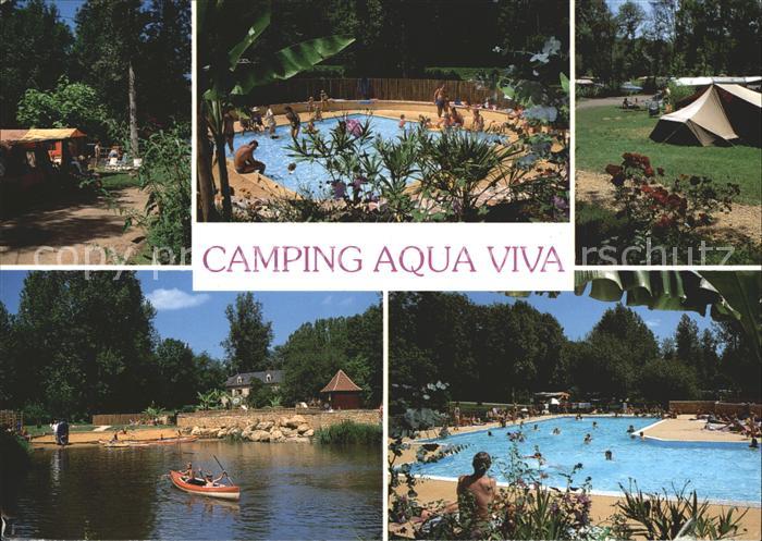 Sarlat-la-Caneda Camping Caravaning Bungalowparc Loisirs Aqua Viva La piscine