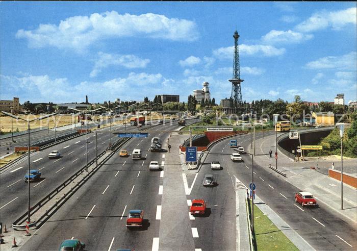 BERLIN  CITY Stadtautobahn Funkturm