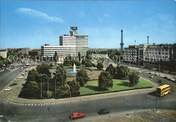 BERLIN  CITY Theodor Heuss Platz Fernsehcentrum