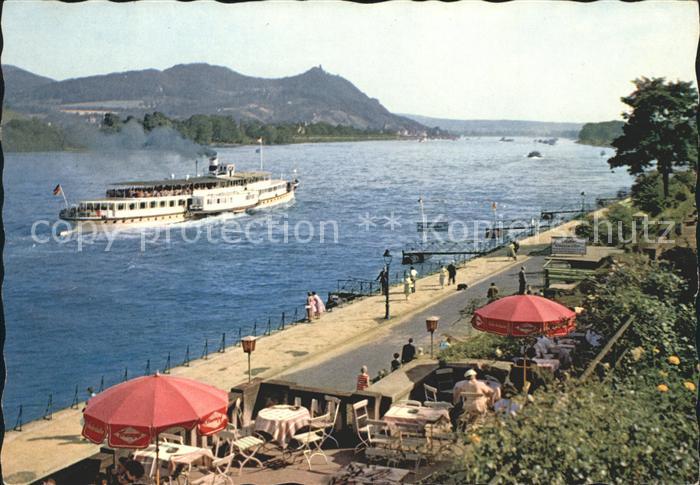 Bad Godesberg Rhein Siebengebirge Dampfer