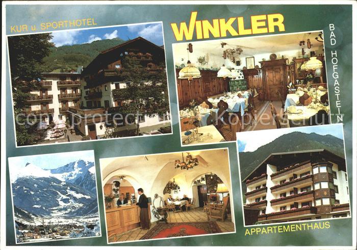 Bad Hofgastein Kur Sporthotel Winkler