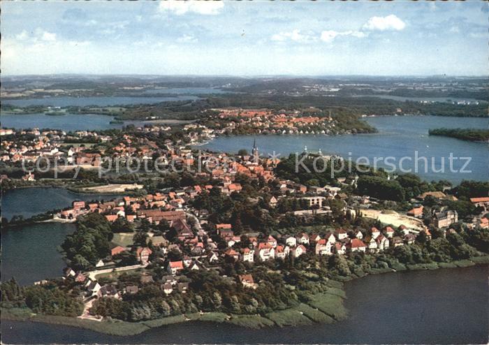 Ploen See Fliegeraufnahme Hotel Restaurant Fegetsche