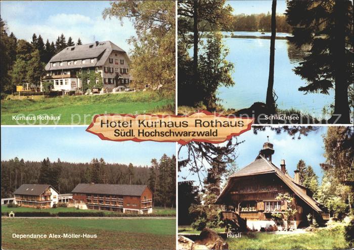 Rothaus Grafenhausen Hotel Kurhaus Schluchtsee Huesli Dependance Alex Moeller Ha