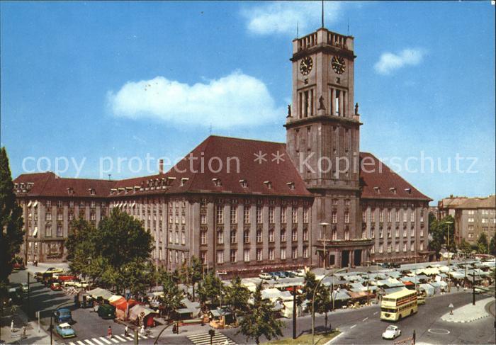 BERLIN  CITY Schoeneberger Rathaus John Kennedy Platz