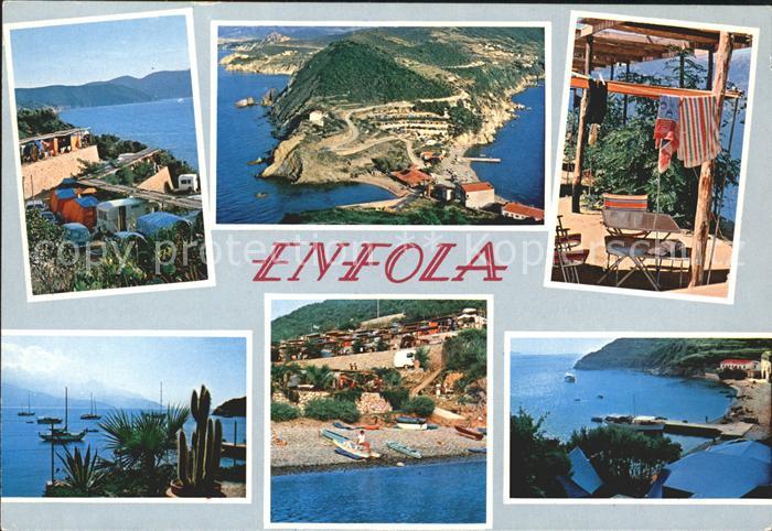 Isola d Elba Enfolacamping Strand Boot