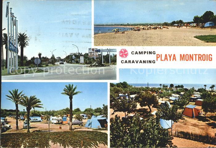 Tarragona Camping Caravaning Playa Montroig