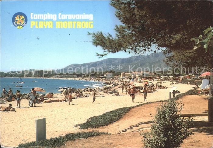 Tarragona Camping Caravaning Playa Montroig