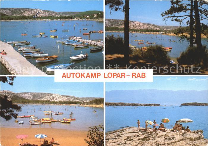 Lopar Autokamp Boot Strand