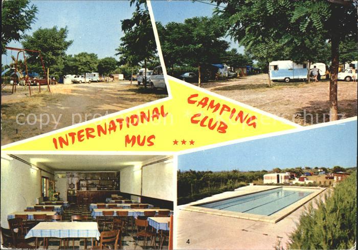 Mus Camping International Club Enfants Allee Restaurant Piscine