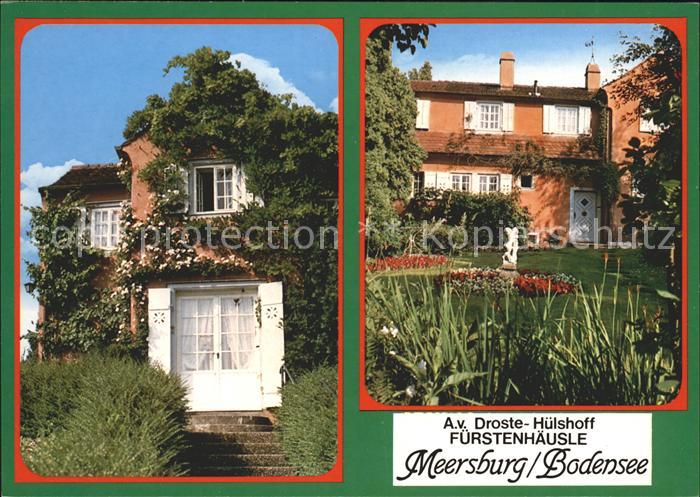 Meersburg Bodensee Droste Huelshoff Fuerstenhaeusle