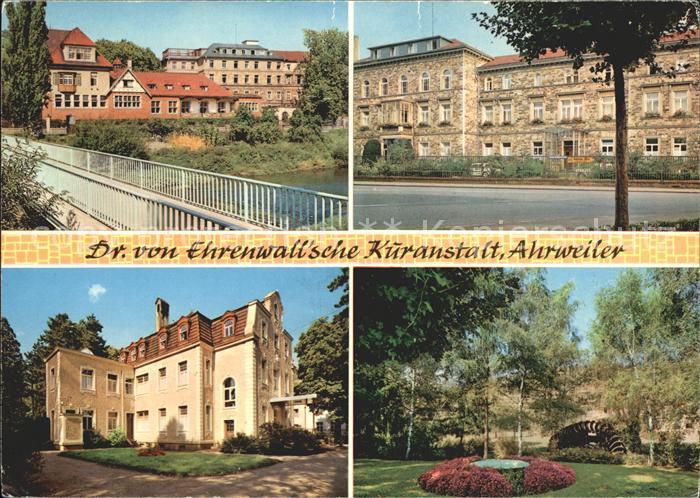 Ahrweiler Ahr Dr von Ehrenwall Kuranstalt