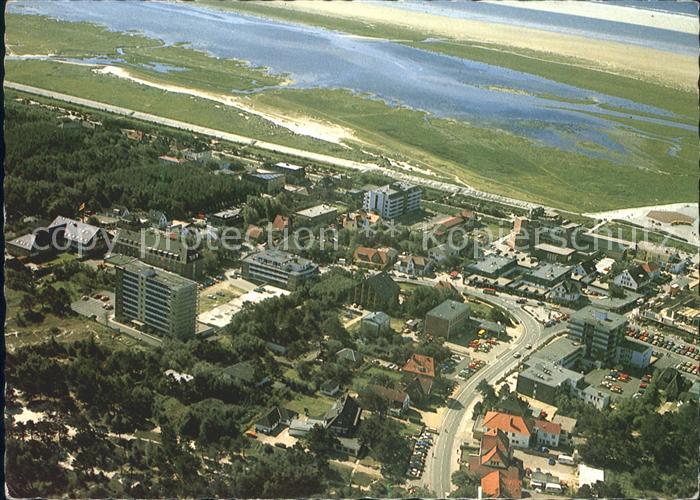 St Peter-Ording Fliegeraufnahme Nordseeheil Schwefelbad