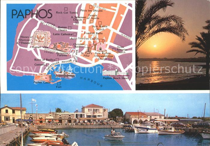 Paphos Hafen Boot