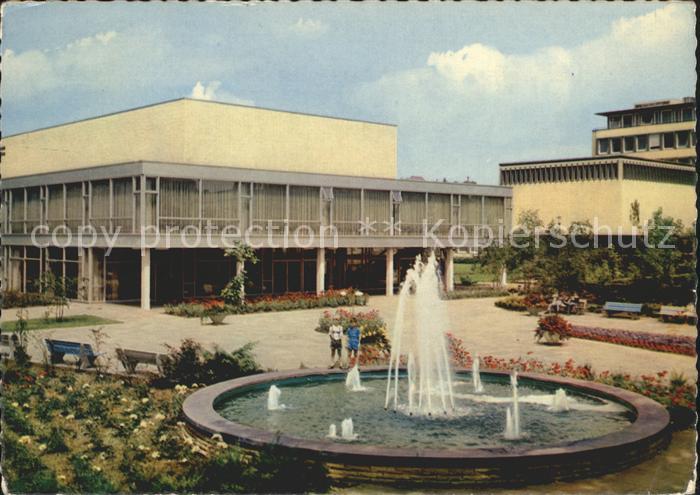 Bergheim Erft Stadthalle Buergerbrunnen