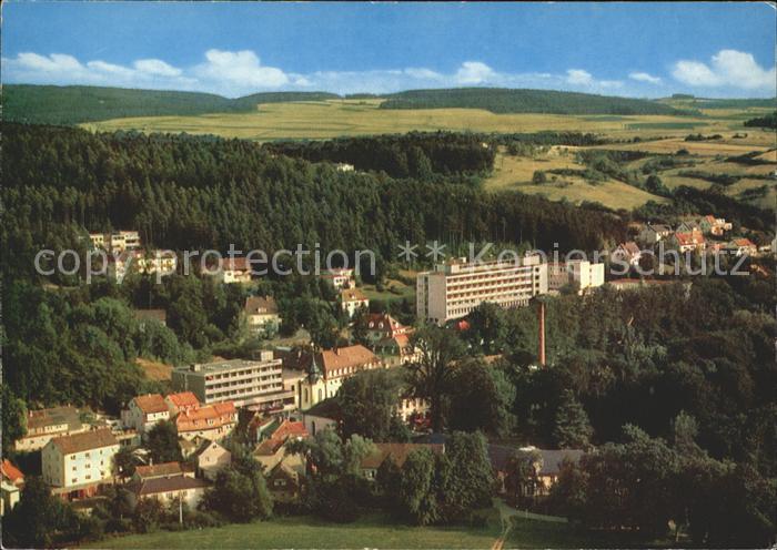 Bad Neustadt Naturpark Fliegeraufnahme