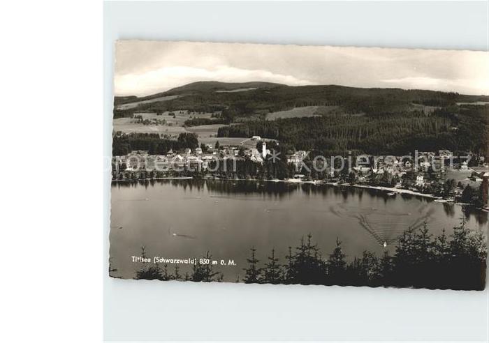 TITISEE Schwarzwald BW Fliegeraufnahme