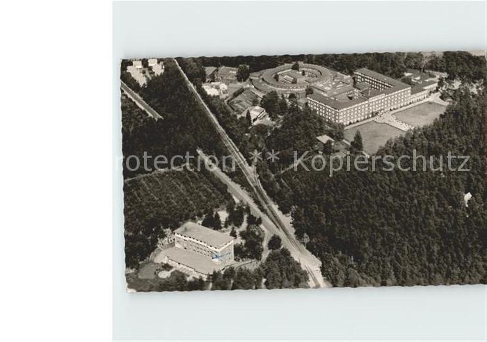 Bad Bramstedt Fliegeraufnahme Kurhaus und Kurhotel