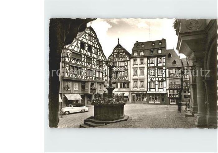 BERNKASTEL-KUES Berncastel Rheinland-Pfalz Fachwwerkhaeuser